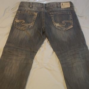 Men's Silver Jeans 38x32 ZAC EXCELLENT CONDITION!